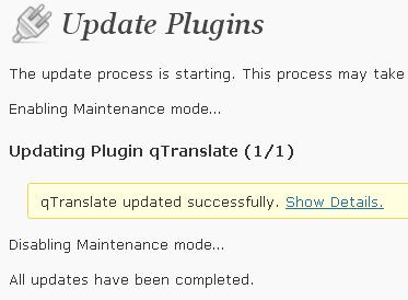 Updated to WordPress 3.0