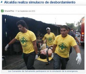 Simulacro San Salvador