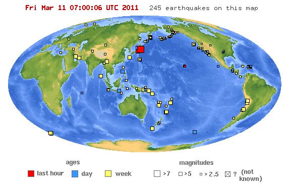 8.8 Japan Earthquake