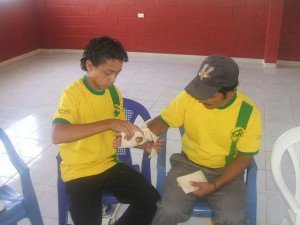 Bajo Lempa" Capacitando