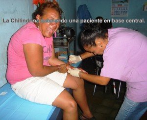 Chilindrina en la base central