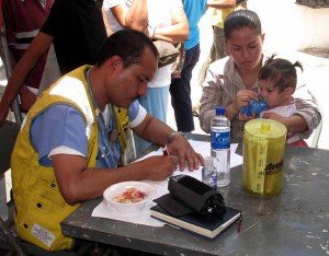 ZacatecolucaでのComandos de Salvamentoの活動