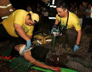 幹線道路の事故:Comandos de Salvamento