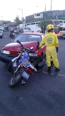 事故により負傷者