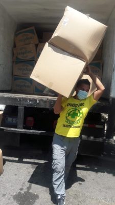 MINSAL DONATES MASKS TO COMANDOS