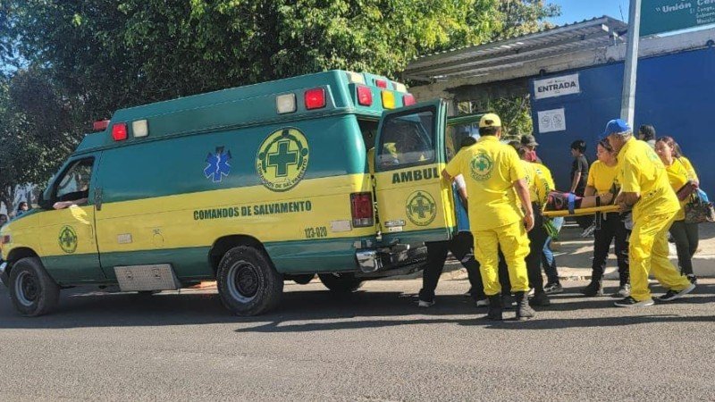 Service d’ambulance des Comandos.