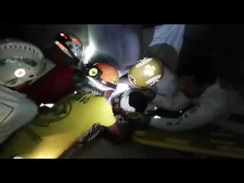 Rescate de persona atrapada realiza Comandos de Salvamento
