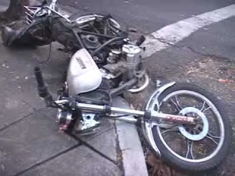 Grave Accidente de Motocicleta